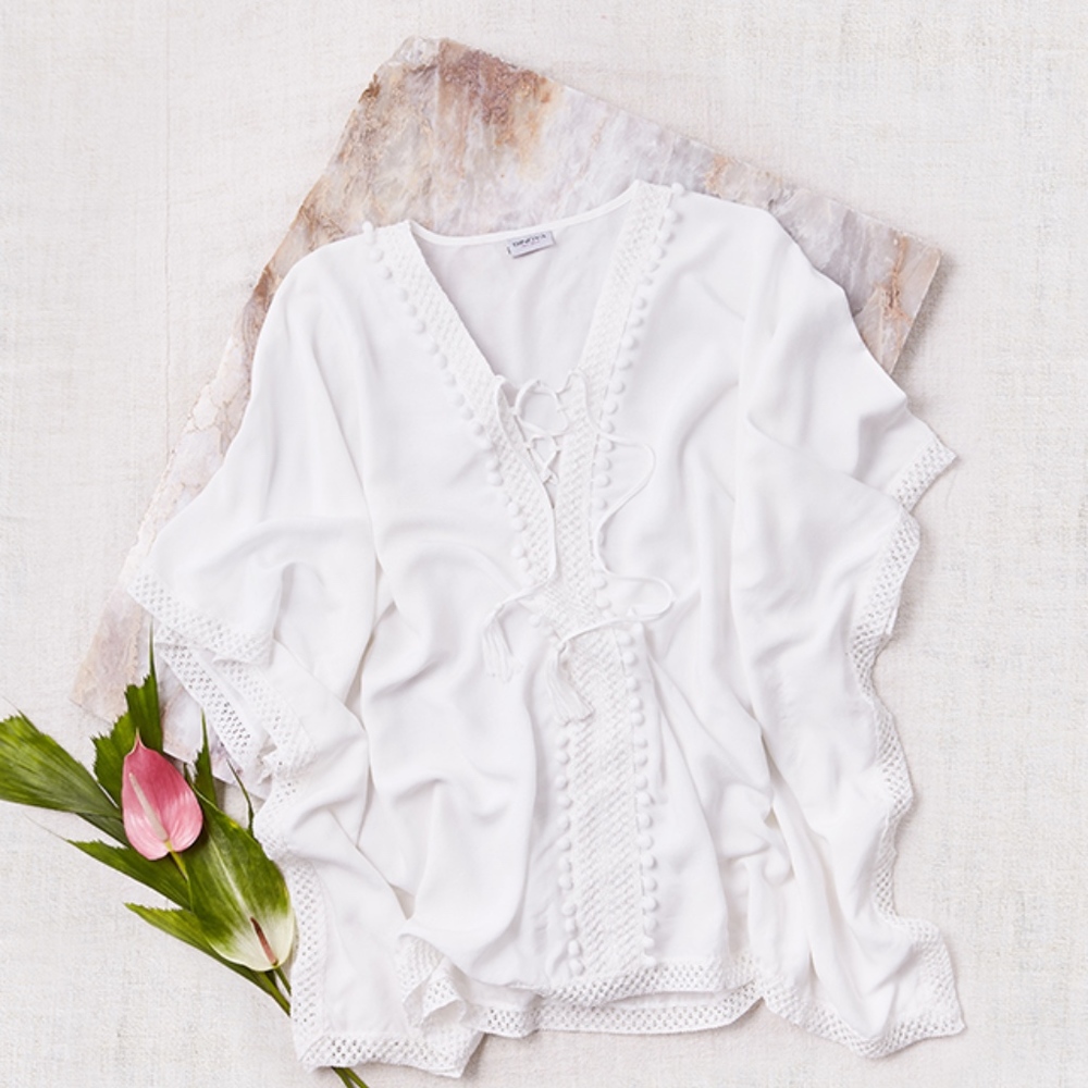 * Bindya Lace-up Cover-up *